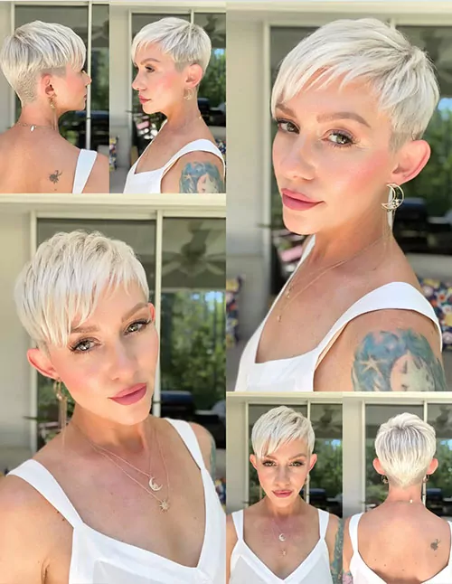 Classic Pixie Crop with Modern Texture