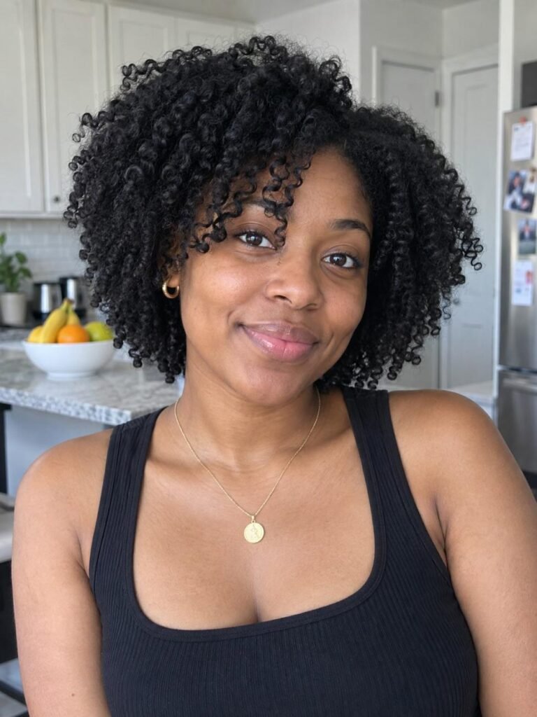 Easy Wash-and-Go Natural Curls