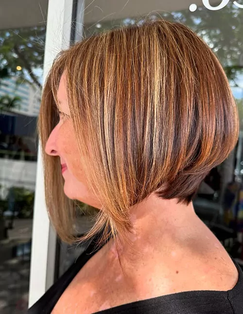 Graduated Bob with Soft Layering