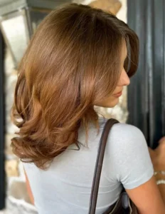 Layered Medium Cut Designed for Fine Hair