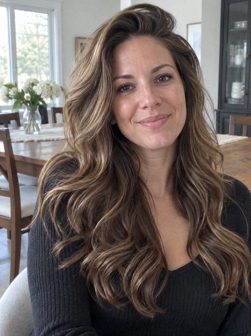 Long Wavy Hairstyles For Oval Face Shapes Ideas