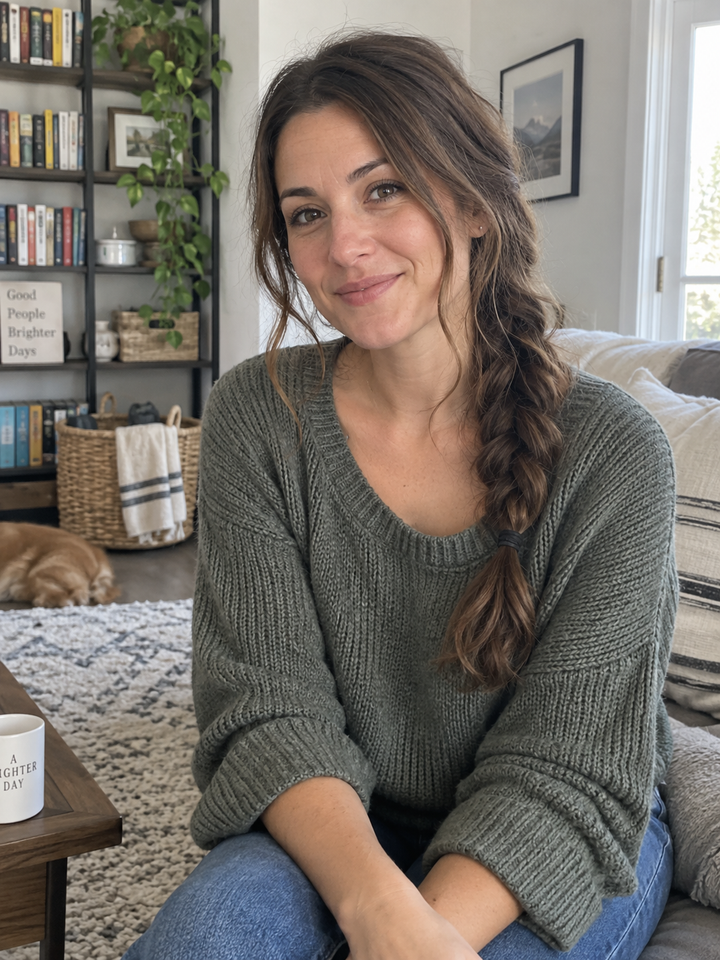 Long Wavy Side Braid