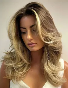 Medium-Length Layered Hair With Extra Volume