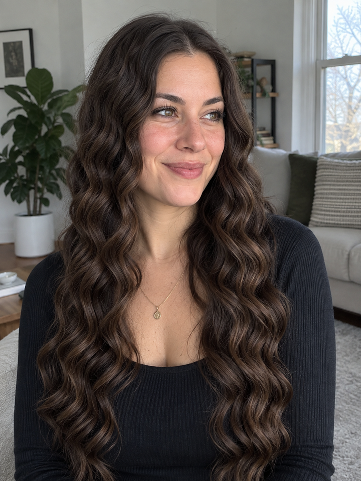 Mermaid Waves with Long Texture