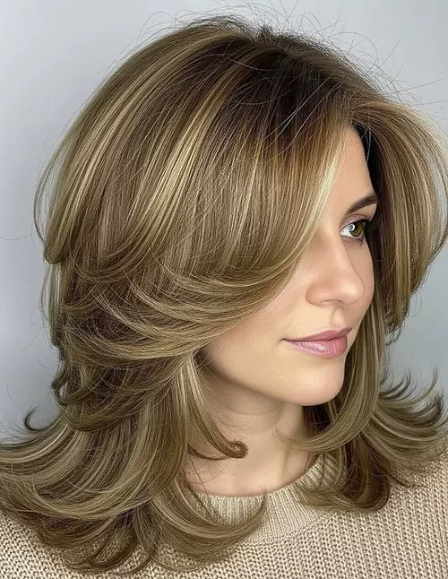 Mid-Length Layered Waves With Movement