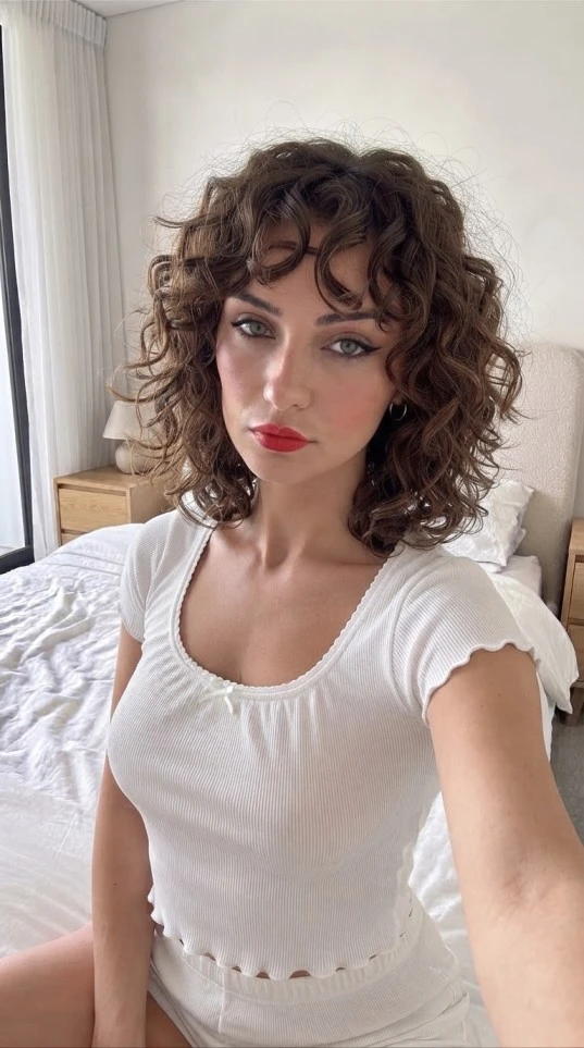 Shoulder Length Curly Haircuts With Layers