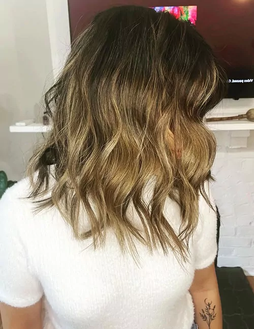Tousled Lob Hair Makeover With Modern Texture