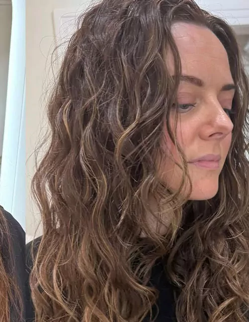 Tousled Waves With Face-Framing Bangs