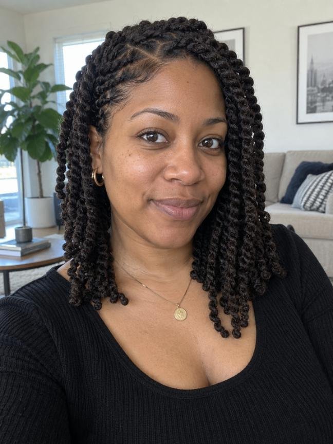 Two-Strand Twists for Defined Natural Texture