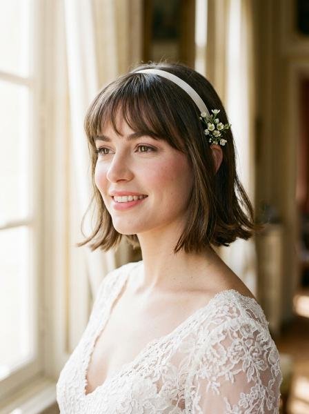 Textured French Bob With a Flip