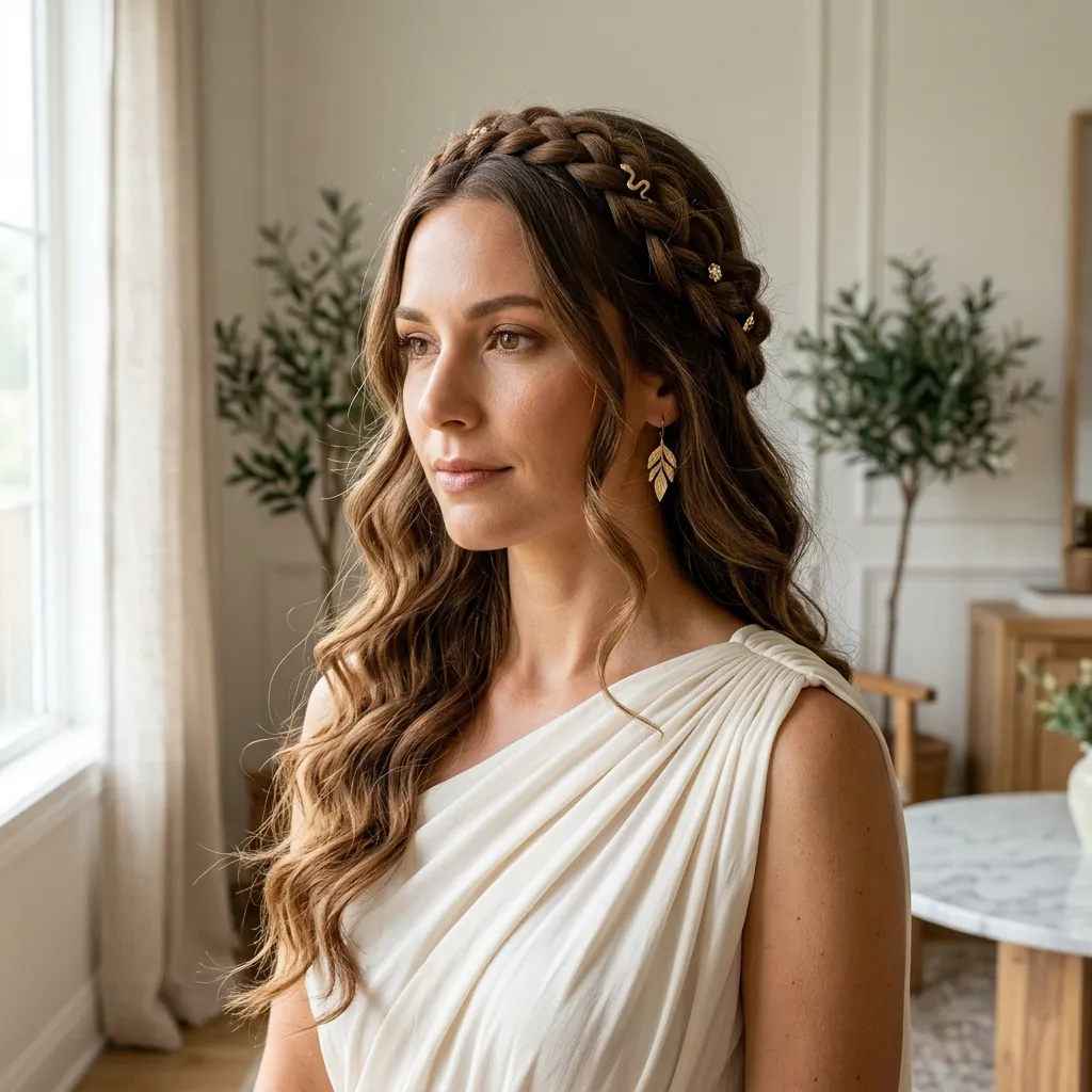 Grecian Goddess Braids