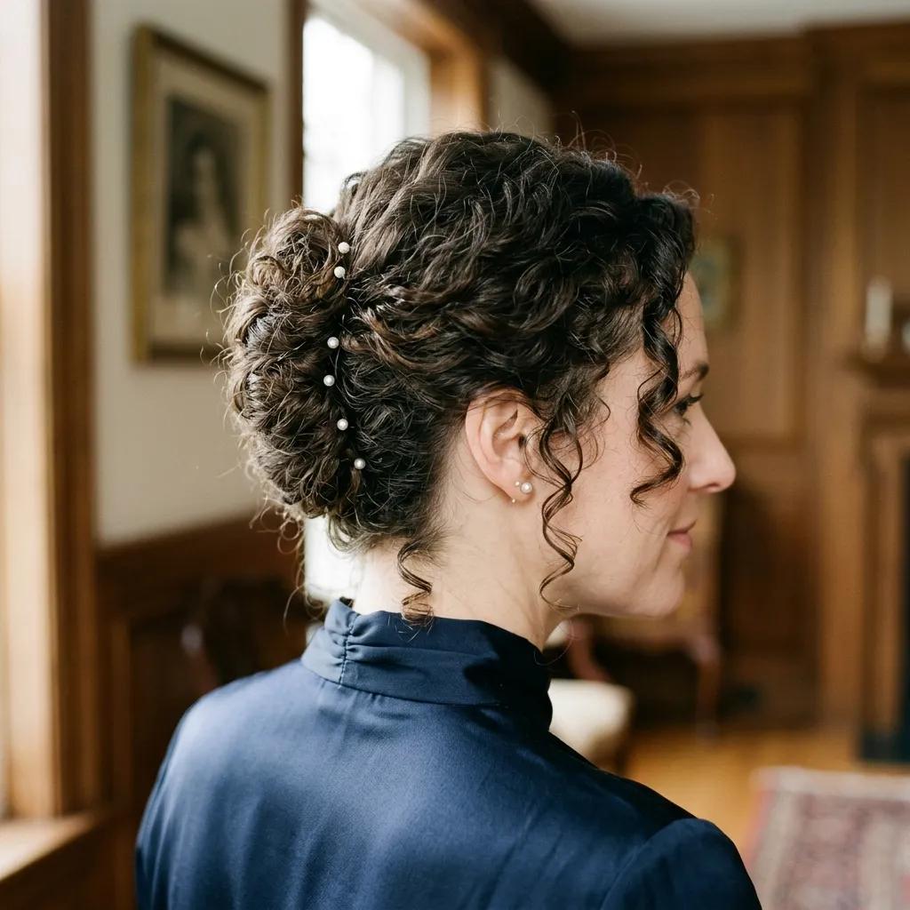 Curly French Roll