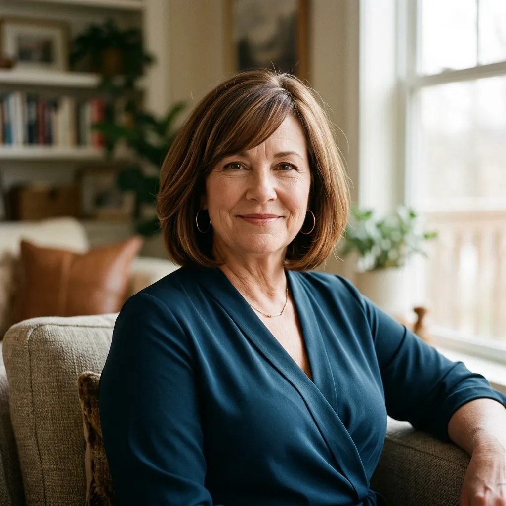 Short Bob with Side-Swept Bangs
