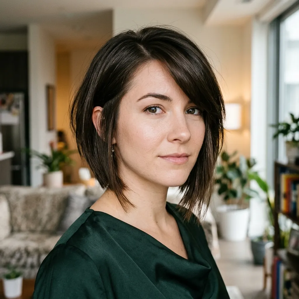 Bob with Side-Swept Asymmetry