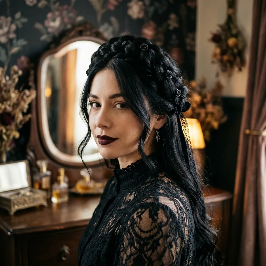 Braided Gothic Crown