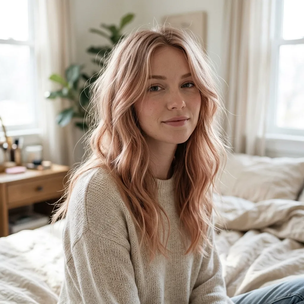 Muted Strawberry Blonde