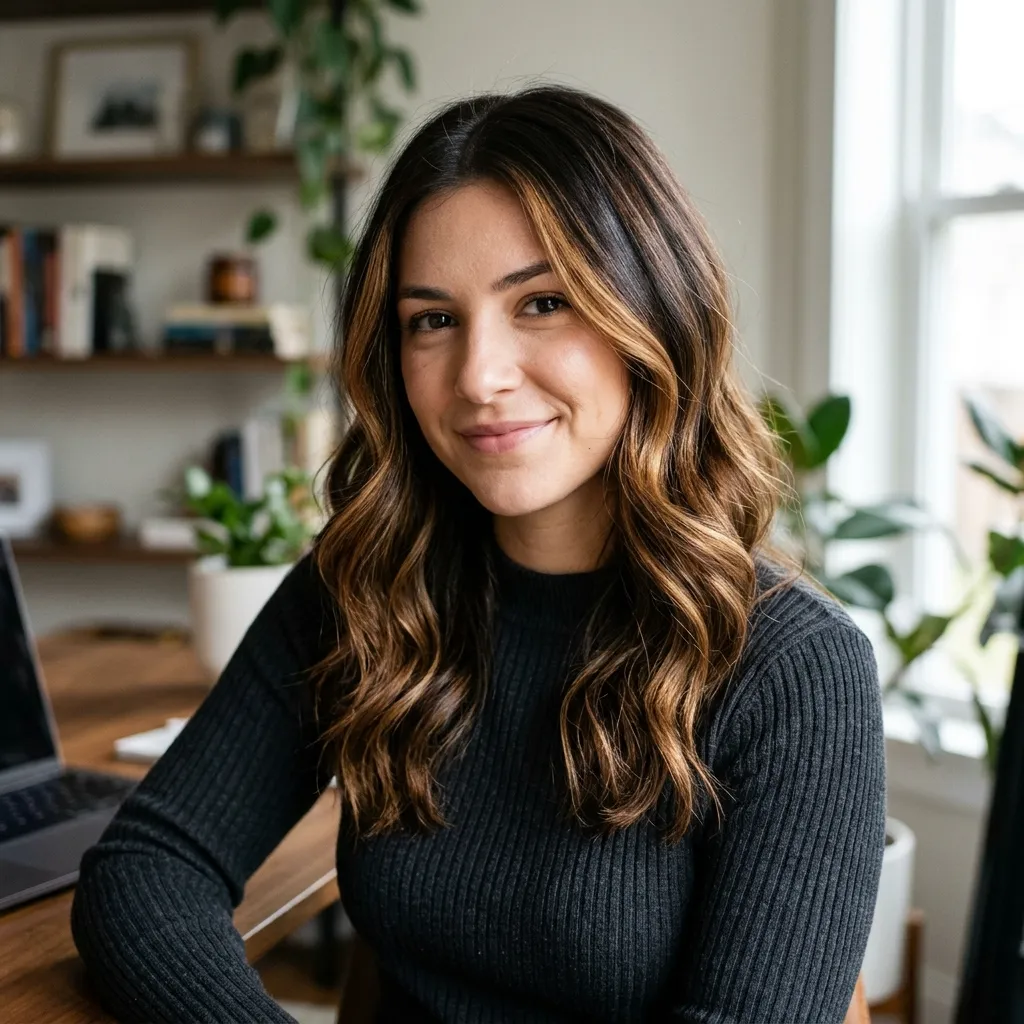 Caramel Balayage over Espresso