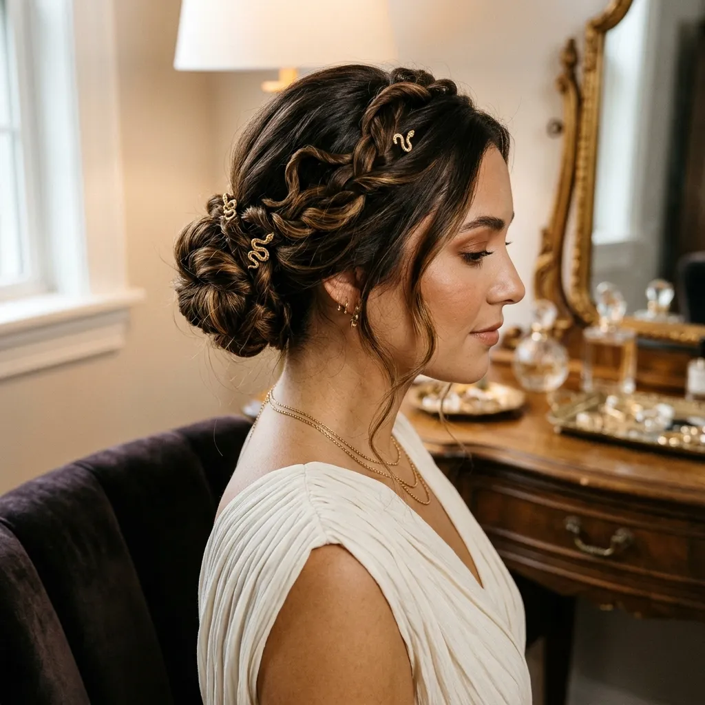 Twisted Ivy Bun