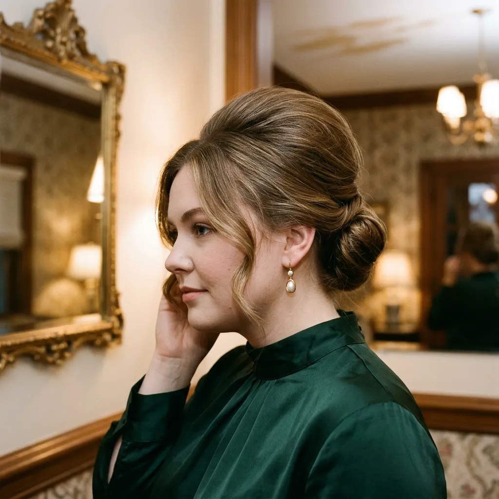 Beehive Crown Updo