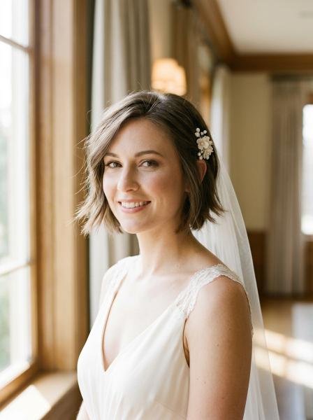 Aircut Short Layered Bob