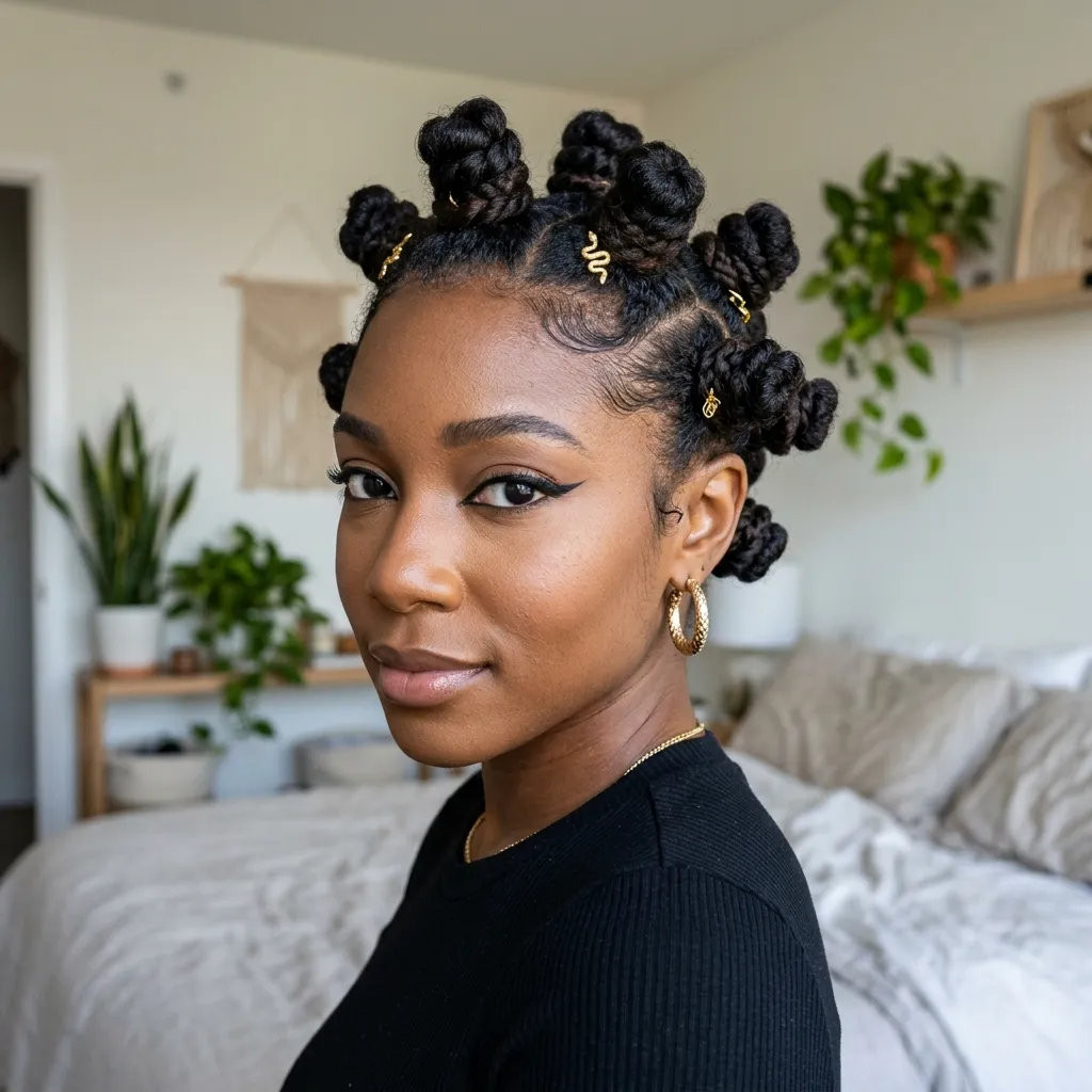 Bantu Knots as Serpents