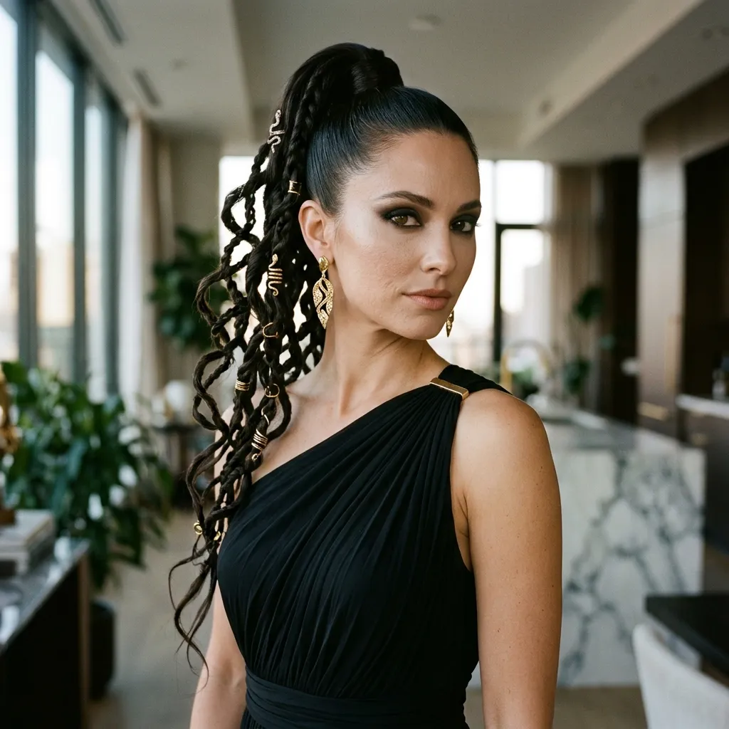 Snake Ponytail