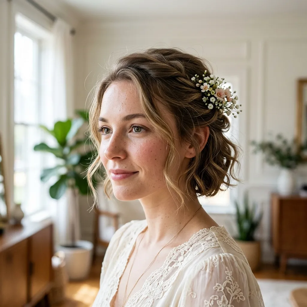 Soft Romantic Updo