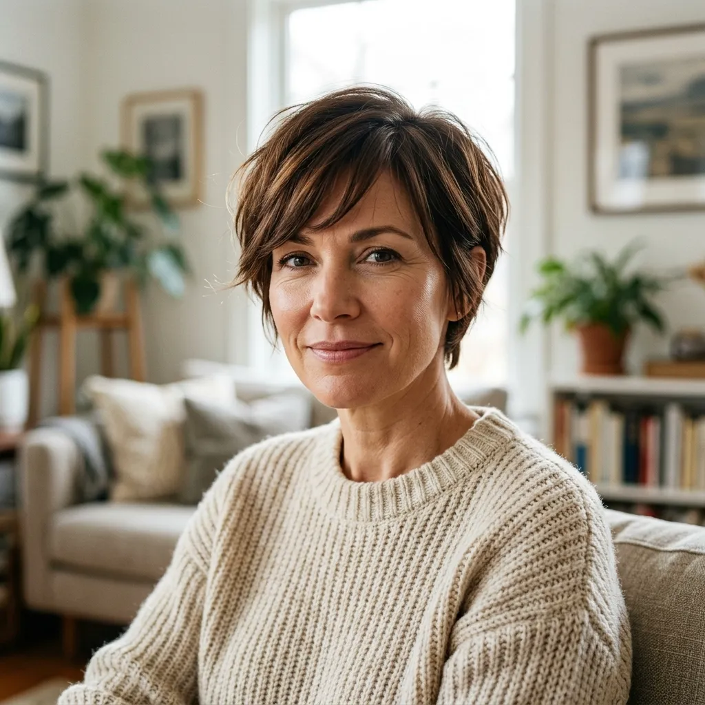 Long Pixie Cut