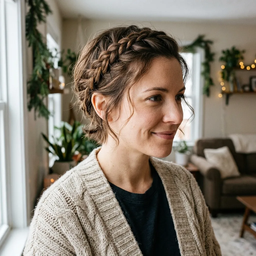 Milkmaid Braids