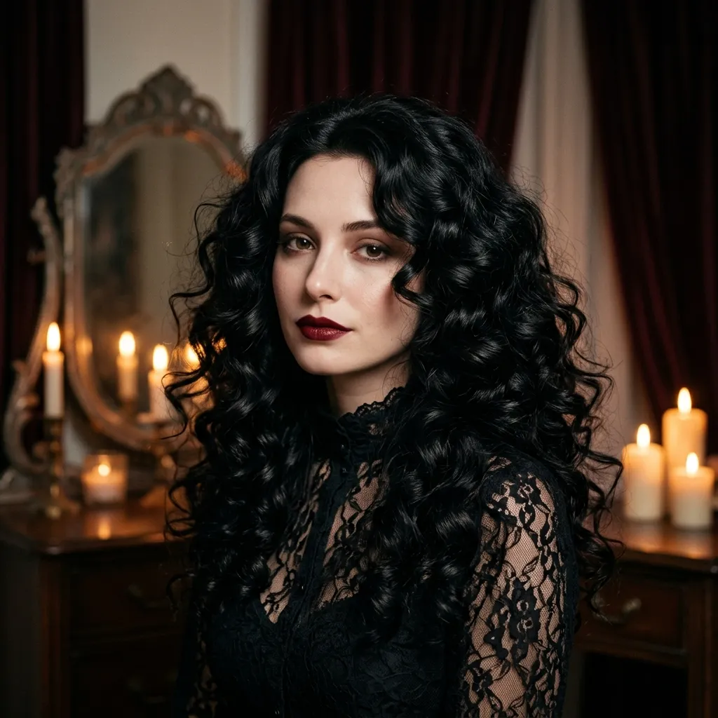 Voluminous Gothic Curls