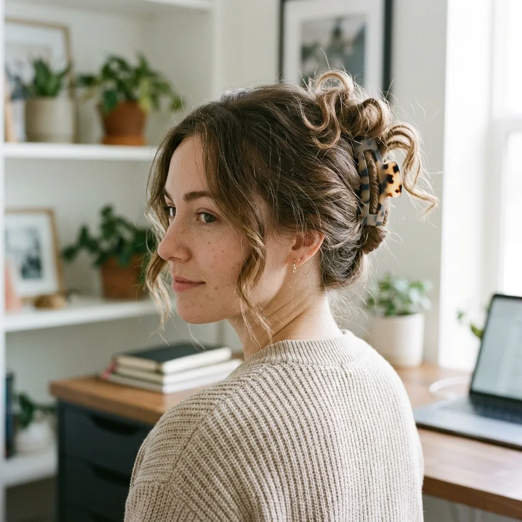 Claw-Clip Updo