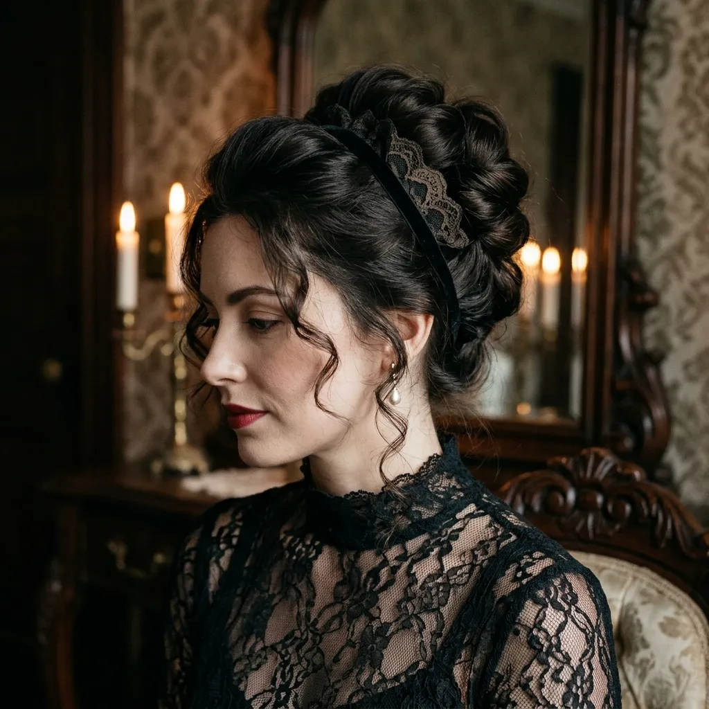Victorian Romantic Updo