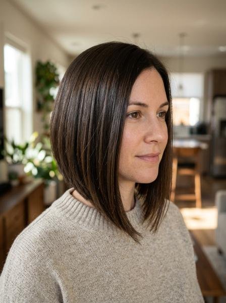 A-Line Angled Bob