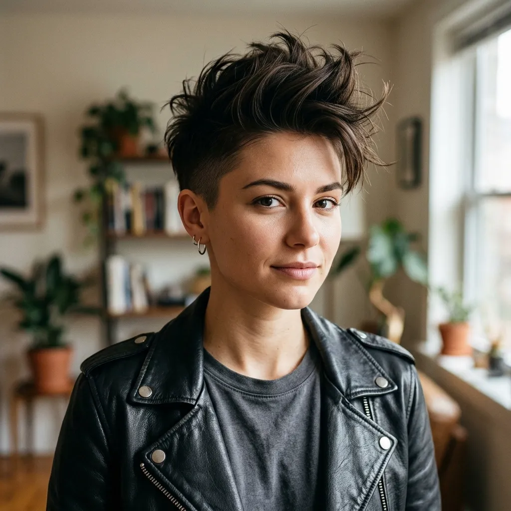 Mohawk-Influenced Pixie