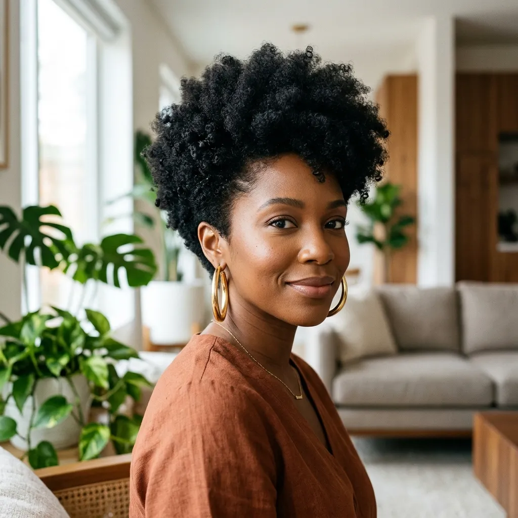 Tapered Afro