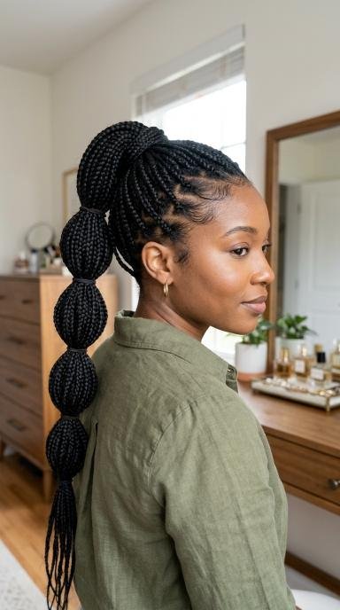 Bubble Ponytail