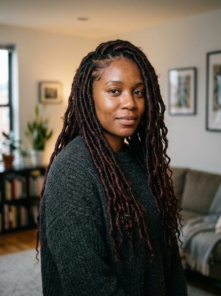 Cherry-Cola Faux Locs