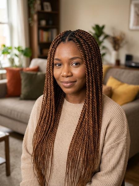 Cinnamon Senegalese Twists