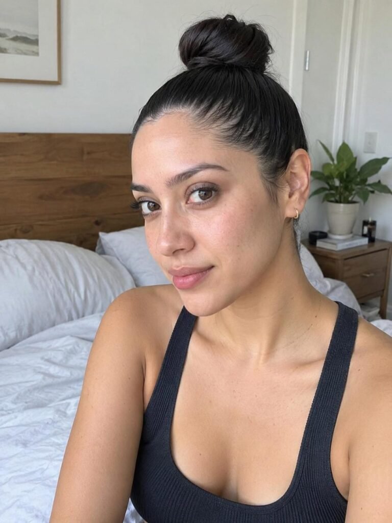 Classic Slicked Back Ballerina Bun