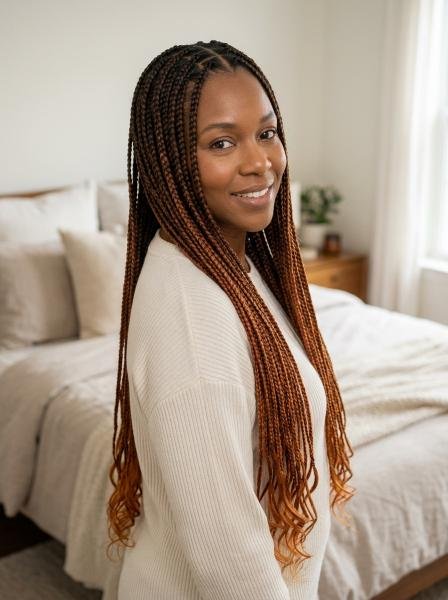 Copper-Ombre-Braids