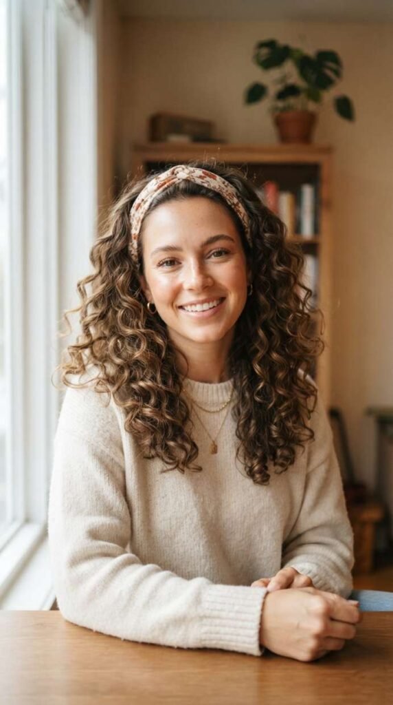 Curly Headband Day