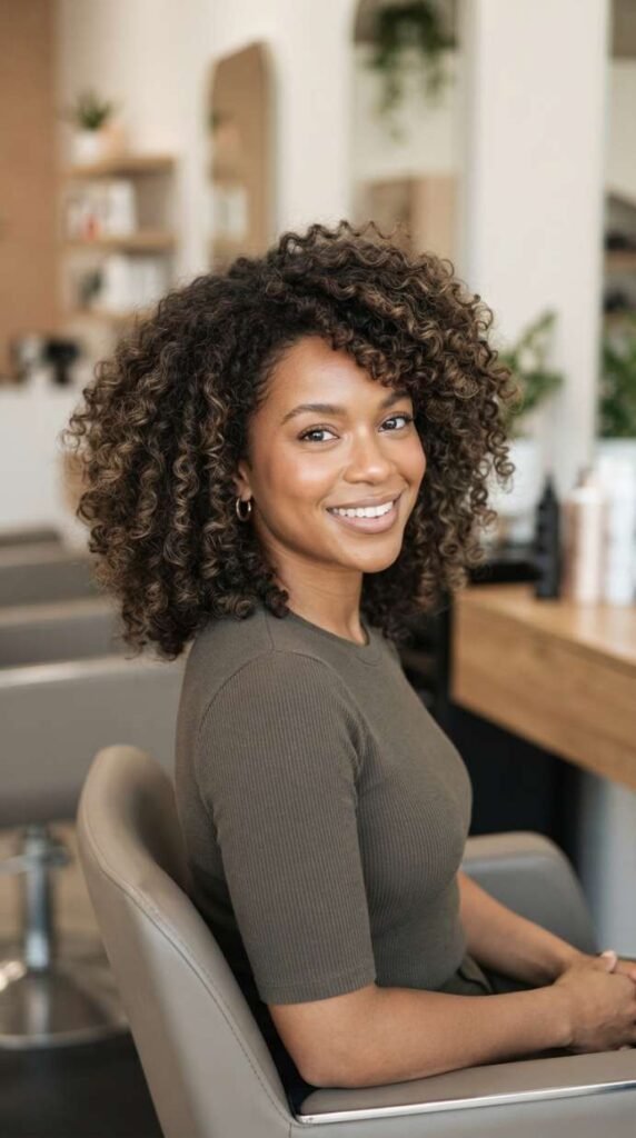 Diffused Curls for Fuller Volume