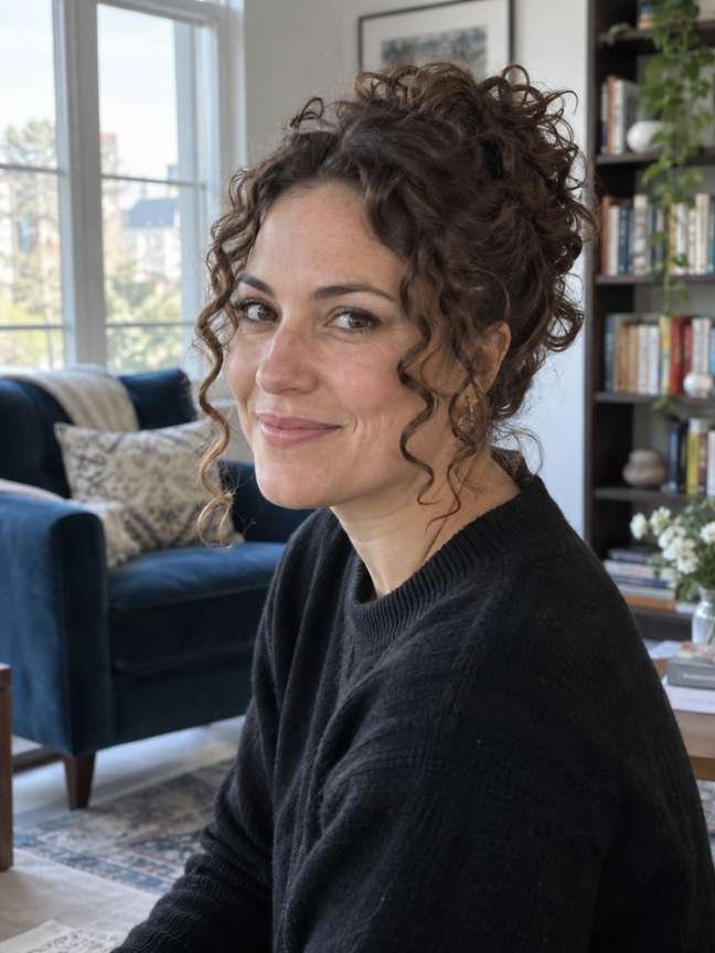 Elegant Curly Updo