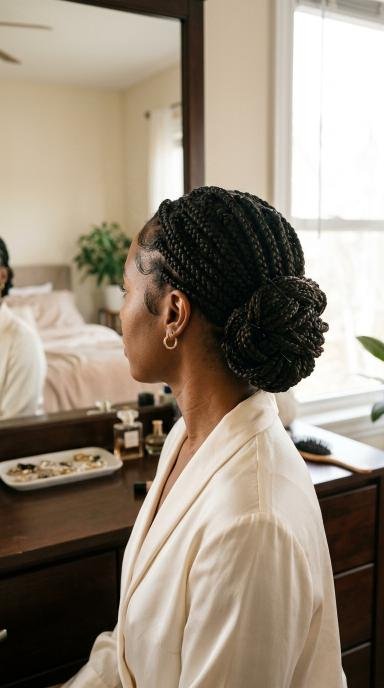 Elegant Pinned Chignon