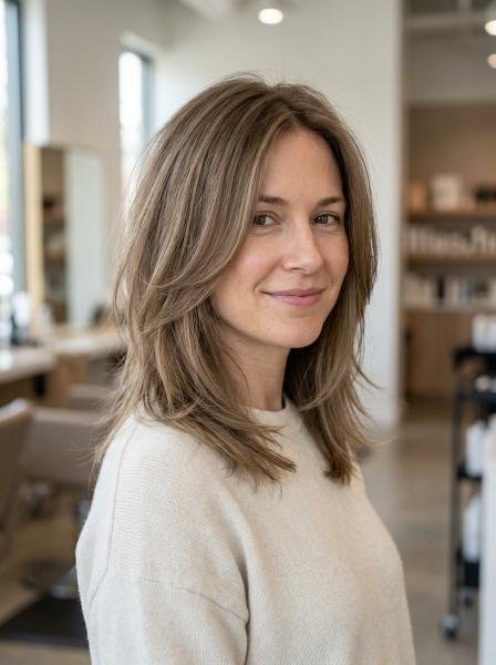 Layers for Fine Hair