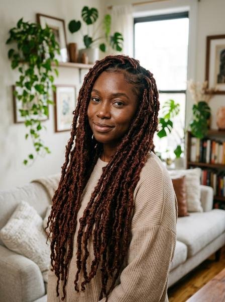 Mahogany Butterfly Locs