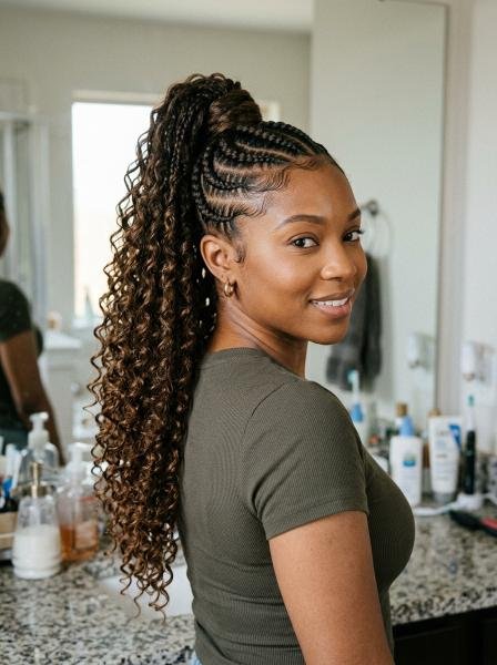 Quick Weave Ponytail
