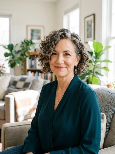 Short Curly Hairstyles for Women Over 50