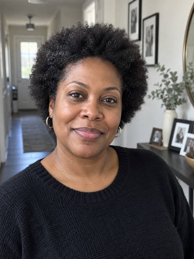 Short Rounded Afro