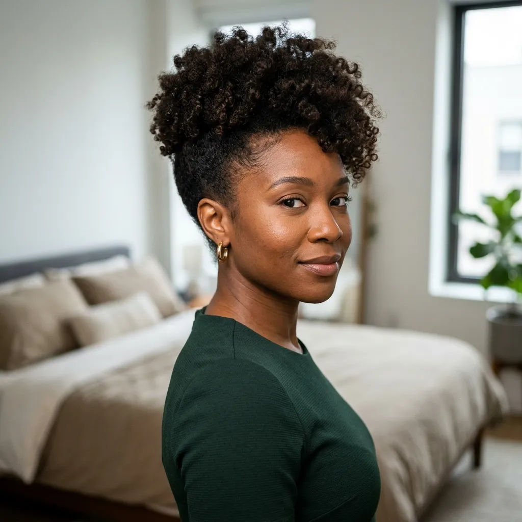 Taper Fade Haircuts for Black Women